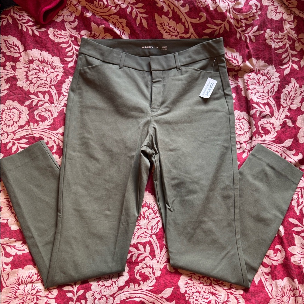 NWT Old Navy green dress pants